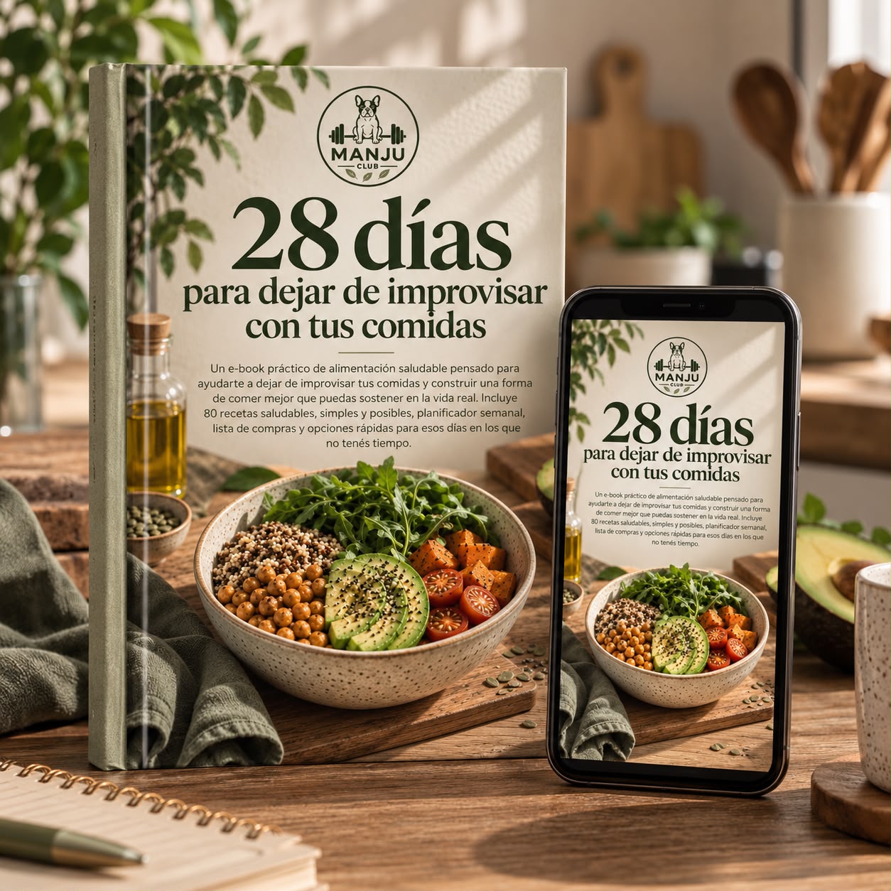 28 Días para dejar de improvisar con tus comidas